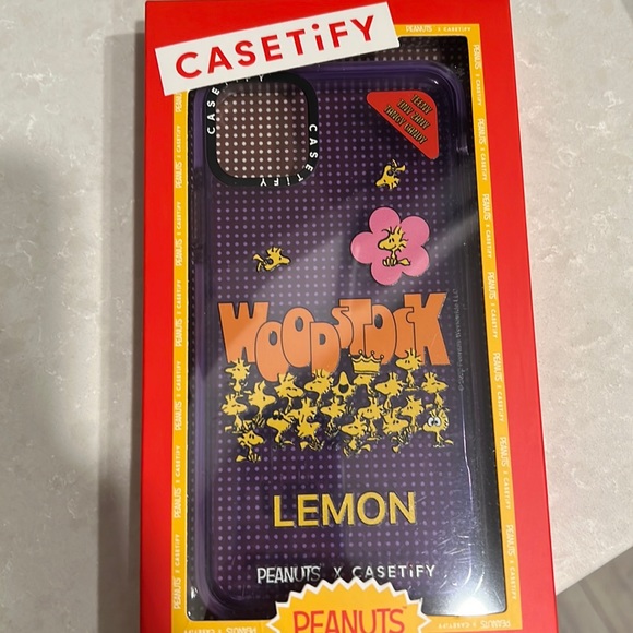 Casetify Accessories - Casetify peanuts Woodstock case-iPhone 11 pro max